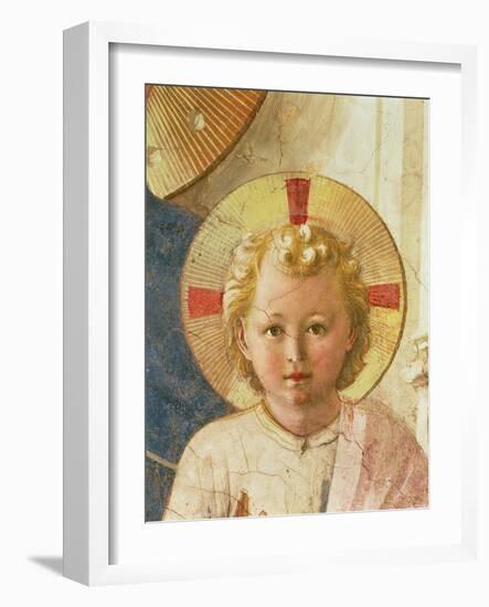 Detail of the Christ Child from the Madonna Delle Ombre-Fra Angelico-Framed Giclee Print