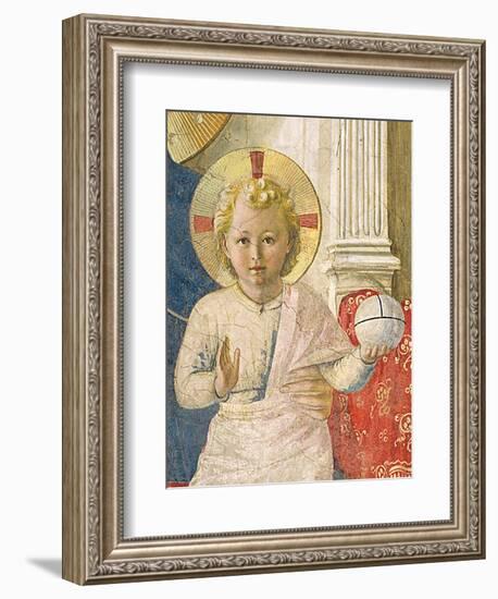 Detail of the Christ Child from the Madonna Delle Ombre-Fra Angelico-Framed Giclee Print