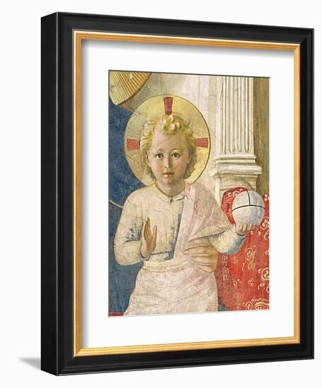 Detail of the Christ Child from the Madonna Delle Ombre-Fra Angelico-Framed Giclee Print