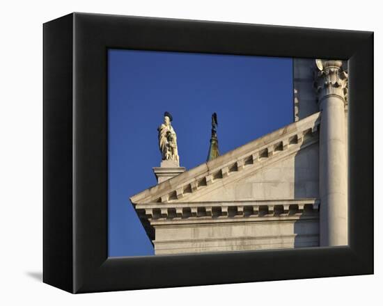 Detail of the Church San Giorgio Maggiore, Venice, Italy-Richard Bryant-Framed Stretched Canvas