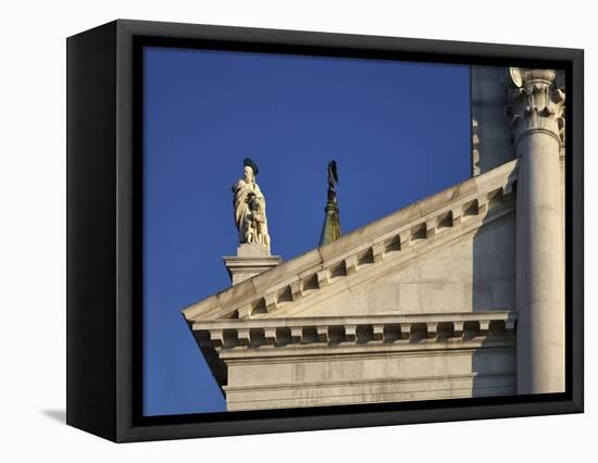 Detail of the Church San Giorgio Maggiore, Venice, Italy-Richard Bryant-Framed Stretched Canvas