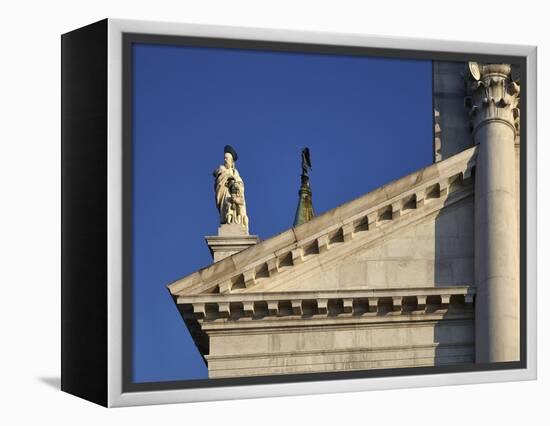 Detail of the Church San Giorgio Maggiore, Venice, Italy-Richard Bryant-Framed Stretched Canvas