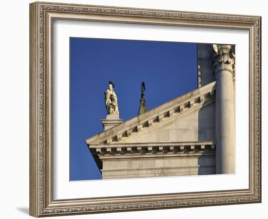 Detail of the Church San Giorgio Maggiore, Venice, Italy-Richard Bryant-Framed Photo