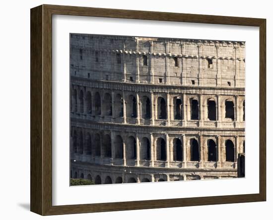 Detail of the Colloseum, Rome, Lazio, Italy-James Emmerson-Framed Photographic Print