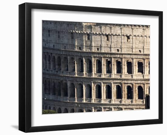 Detail of the Colloseum, Rome, Lazio, Italy-James Emmerson-Framed Photographic Print