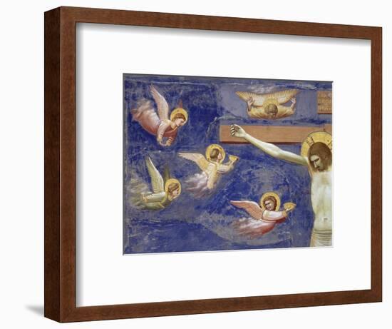 Detail of the Crucifixion-Giotto di Bondone-Framed Premium Giclee Print