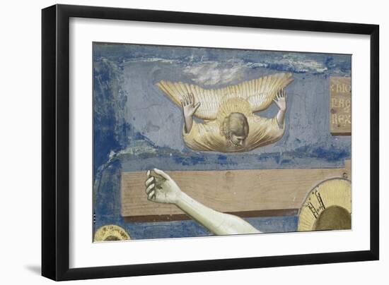 Detail of The Crucifixion-Giotto di Bondone-Framed Giclee Print