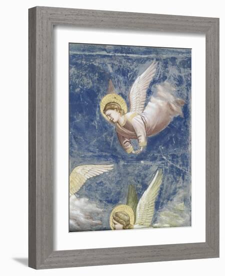 Detail of The Crucifixion-Giotto di Bondone-Framed Giclee Print