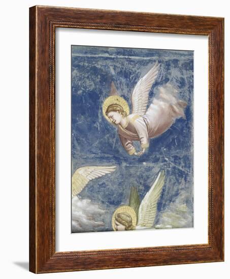 Detail of The Crucifixion-Giotto di Bondone-Framed Giclee Print