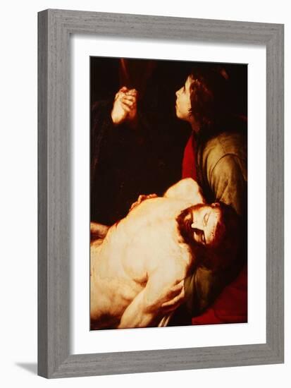 Detail of the Descent from the Cross-Jusepe de Ribera-Framed Giclee Print