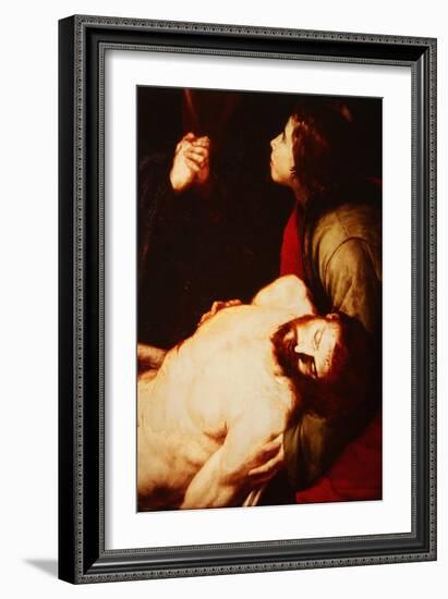 Detail of the Descent from the Cross-Jusepe de Ribera-Framed Giclee Print