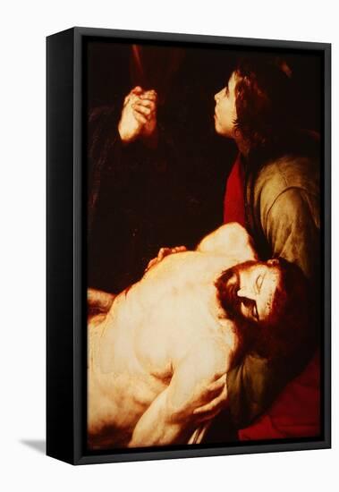 Detail of the Descent from the Cross-Jusepe de Ribera-Framed Premier Image Canvas