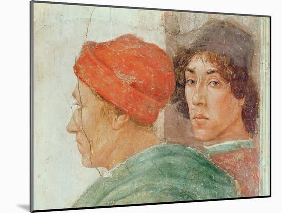 Detail of the Dispute with Simon Mago, C.1484-85 (Detail)-Filippino Lippi-Mounted Giclee Print