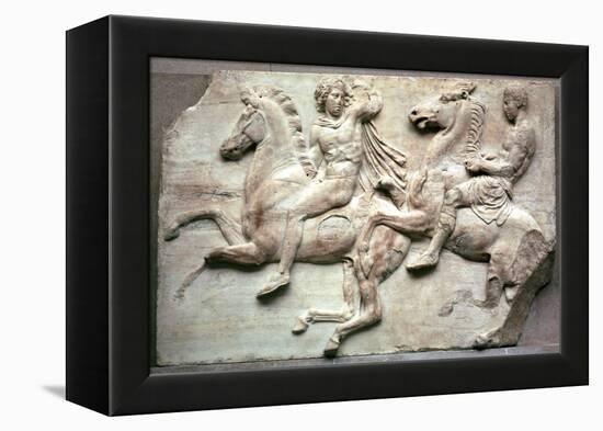 Detail of the Elgin Marbles, 5th century BC-Unknown-Framed Premier Image Canvas