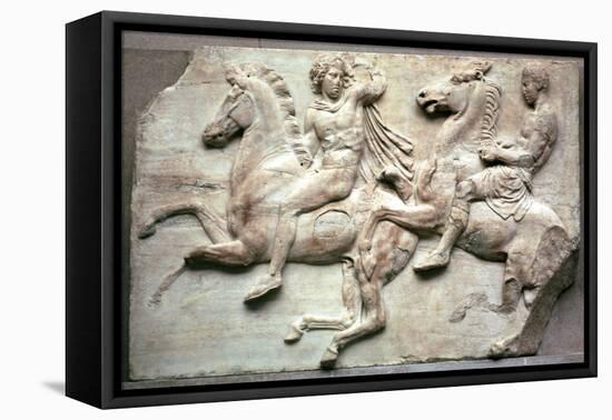 Detail of the Elgin Marbles, 5th century BC-Unknown-Framed Premier Image Canvas