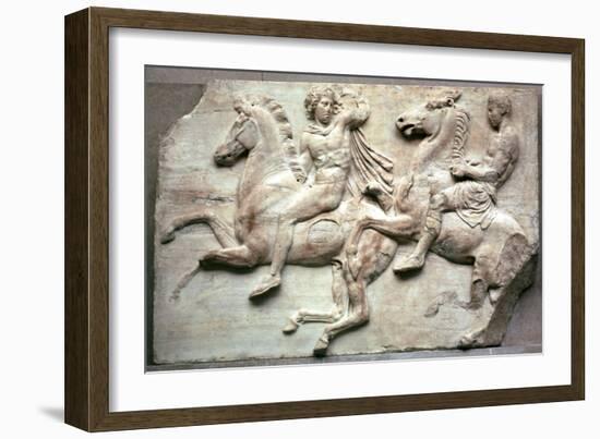 Detail of the Elgin Marbles, 5th century BC-Unknown-Framed Giclee Print