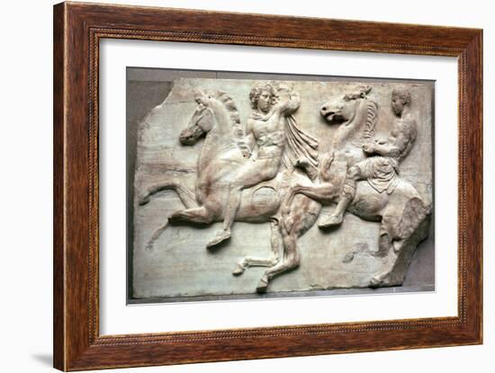 Detail of the Elgin Marbles, 5th century BC-Unknown-Framed Giclee Print