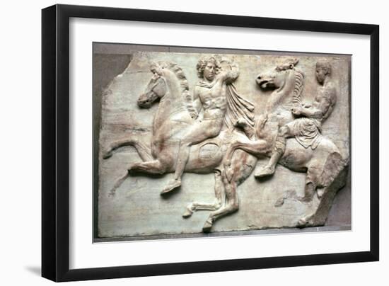 Detail of the Elgin Marbles, 5th century BC-Unknown-Framed Giclee Print