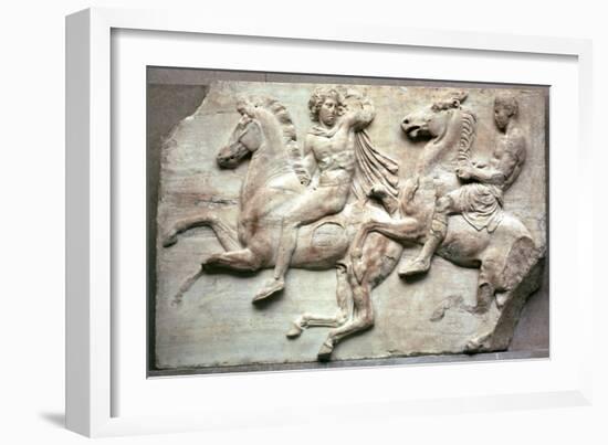 Detail of the Elgin Marbles, 5th century BC-Unknown-Framed Giclee Print