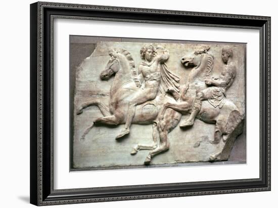 Detail of the Elgin Marbles, 5th century BC-Unknown-Framed Giclee Print