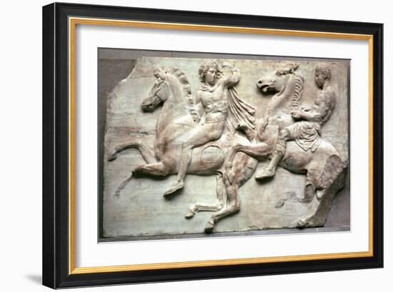 Detail of the Elgin Marbles, 5th century BC-Unknown-Framed Giclee Print