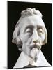 Detail of the Face from Cardinal Richelieu, 1640-Gian Lorenzo Bernini-Mounted Giclee Print