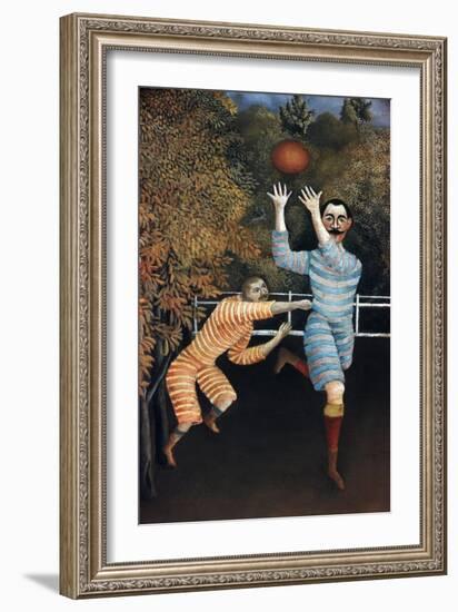 Detail of The Football Players-Henri Rousseau-Framed Giclee Print