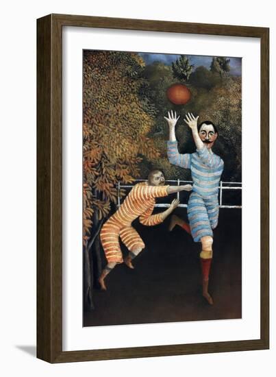 Detail of The Football Players-Henri Rousseau-Framed Giclee Print