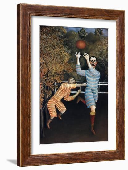 Detail of The Football Players-Henri Rousseau-Framed Giclee Print