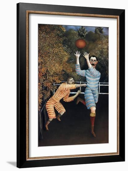 Detail of The Football Players-Henri Rousseau-Framed Giclee Print