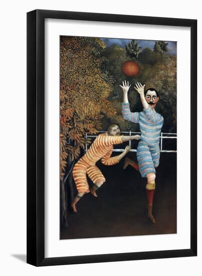 Detail of The Football Players-Henri Rousseau-Framed Giclee Print