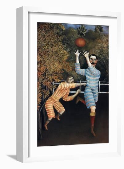 Detail of The Football Players-Henri Rousseau-Framed Giclee Print