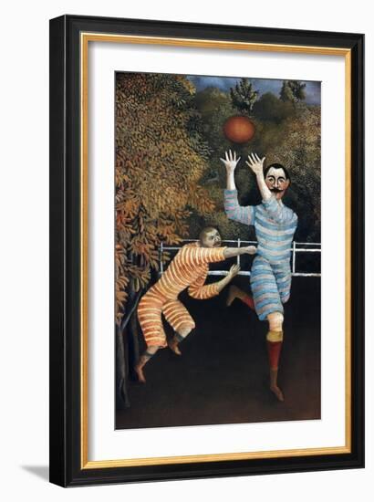 Detail of The Football Players-Henri Rousseau-Framed Giclee Print