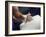 Detail of the Hands of Male Gymnast Preparing for Competition-Paul Sutton-Framed Photographic Print