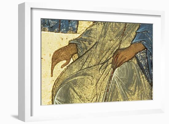 Detail of the Holy Trinity, 1420S (Tempera on Panel) (Detail) (See 39517)-Andrei Rublev-Framed Giclee Print