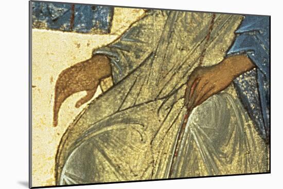 Detail of the Holy Trinity, 1420S (Tempera on Panel) (Detail) (See 39517)-Andrei Rublev-Mounted Giclee Print