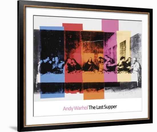 Detail of the Last Supper, 1986-Andy Warhol-Framed Art Print