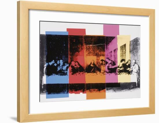 Detail of The Last Supper, 1986-Andy Warhol-Framed Art Print