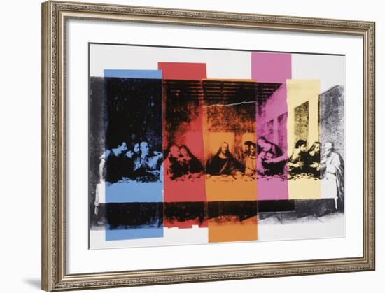 Detail of The Last Supper, 1986-Andy Warhol-Framed Art Print