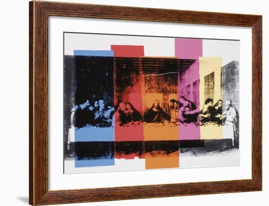 Detail of The Last Supper, 1986-Andy Warhol-Framed Art Print