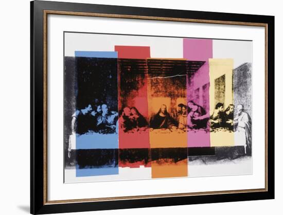 Detail of The Last Supper, 1986-Andy Warhol-Framed Art Print