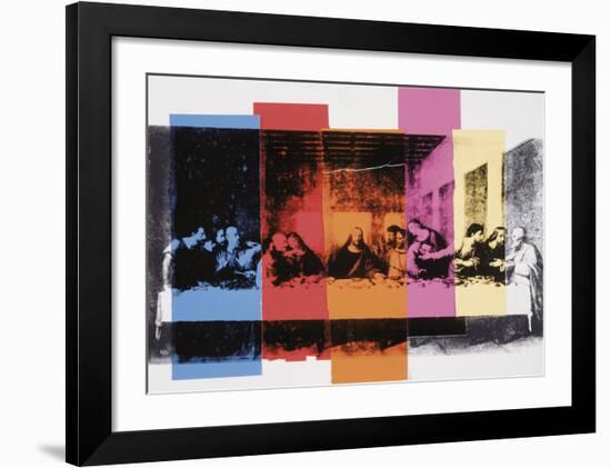 Detail of The Last Supper, 1986-Andy Warhol-Framed Art Print