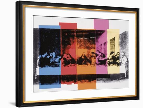 Detail of The Last Supper, 1986-Andy Warhol-Framed Art Print