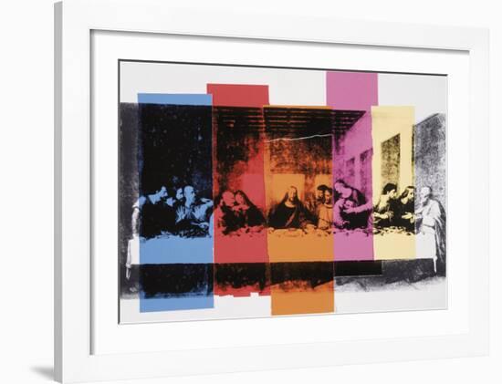 Detail of The Last Supper, 1986-Andy Warhol-Framed Art Print