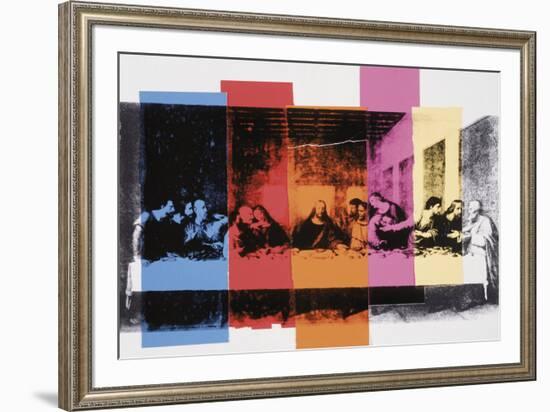 Detail of The Last Supper, 1986-Andy Warhol-Framed Art Print