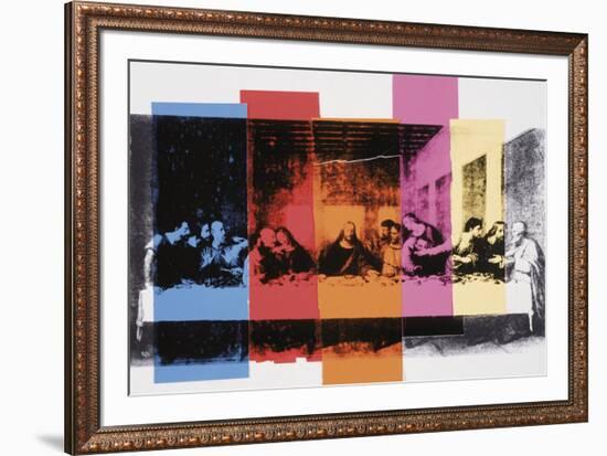 Detail of The Last Supper, 1986-Andy Warhol-Framed Art Print