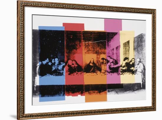 Detail of The Last Supper, 1986-Andy Warhol-Framed Art Print