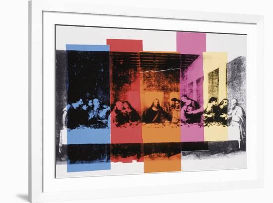 Detail of The Last Supper, 1986-Andy Warhol-Framed Art Print