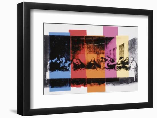 Detail of the Last Supper, c.1986-Andy Warhol-Framed Art Print