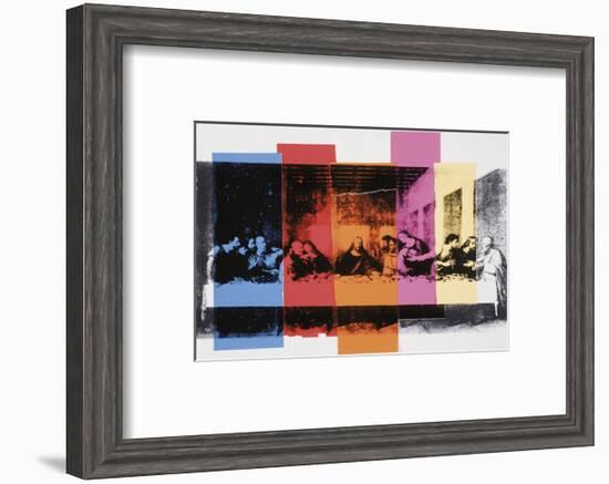 Detail of the Last Supper, c.1986-Andy Warhol-Framed Art Print